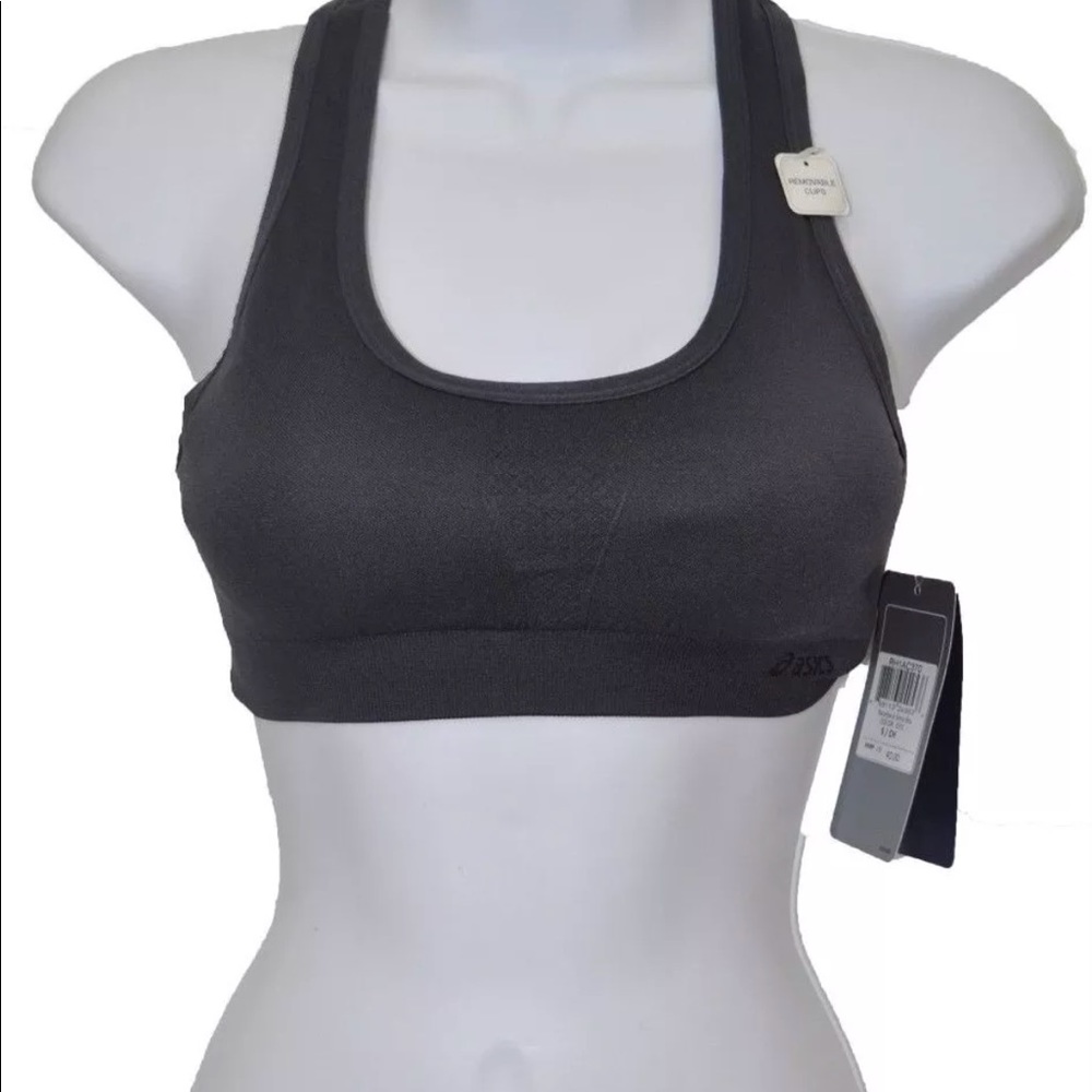 Asics women Racerback pullover Sports BRA Small